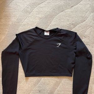 Gymshark long sleeve crop